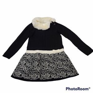 Cynthia Rowley Holiday Sweater Dress 6X